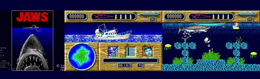 AMIGA JAWS 1989 game