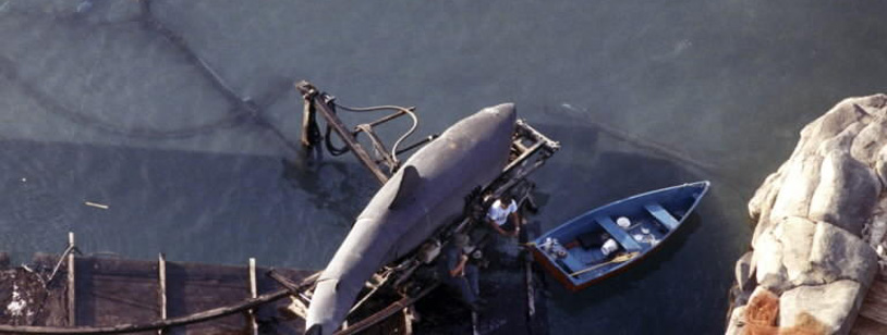 JAWS lagoon rowboat