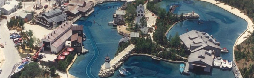 JAWS ride from above 1990