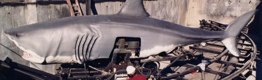 Original mechanical shark 1990