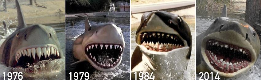 Timeline of sharks 1976-2014